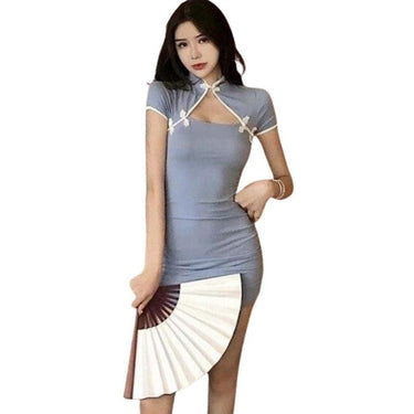 Chinese Style Cheongsam Bodycon Dress from NSE Imports #1.